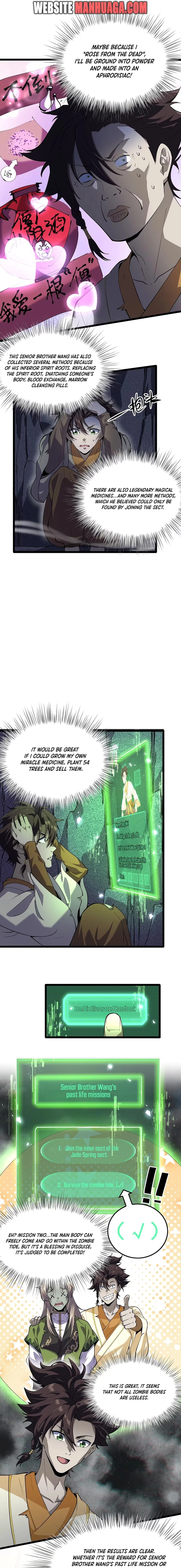 Starting as a Small Zombie, I Cultivate to Immortality by Growing Plants Chapter 6 - 2