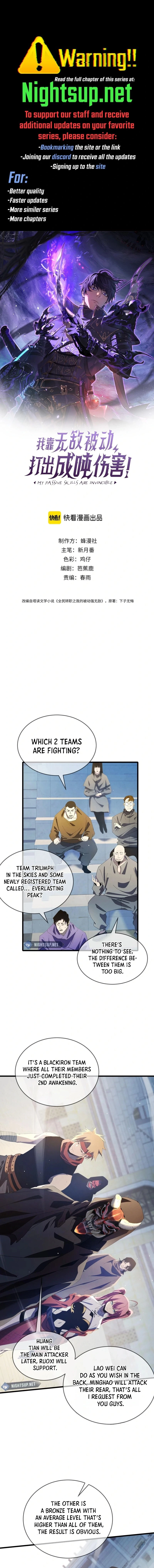 I Rely on My Invincibility to Deal Tons of Damage Passively! Chapter 64 - 1