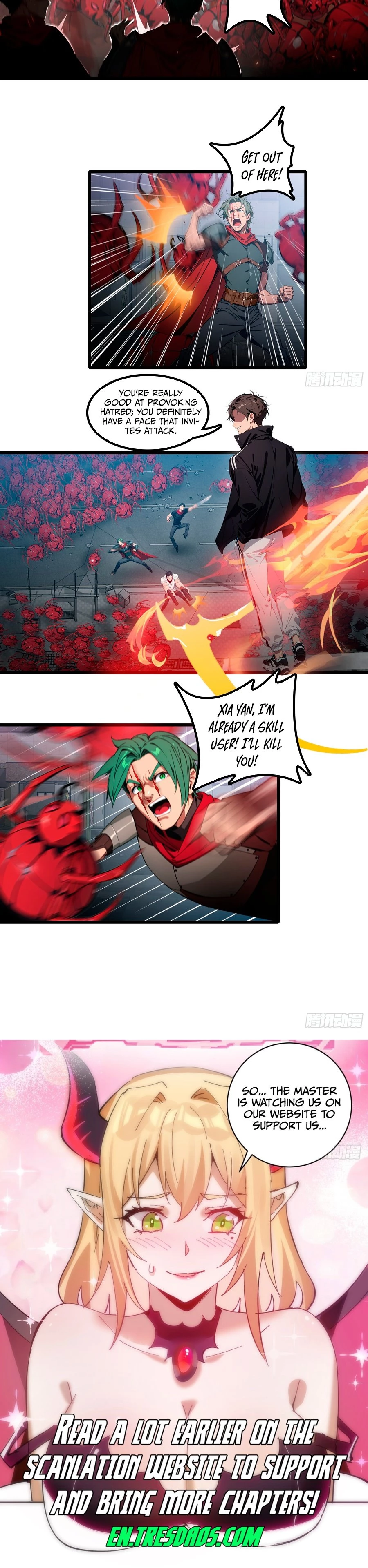 The Evil God Descends, I Own Great Hell Chapter 31 - 5
