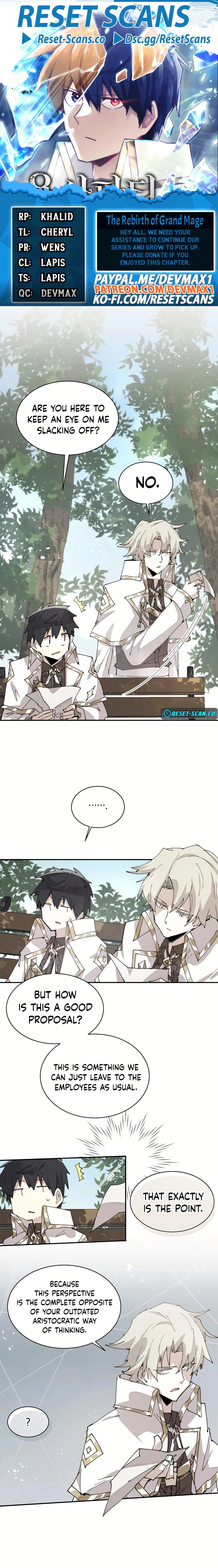 The Great Mage of the Hero's Party Reincarnates Chapter 67 - 1