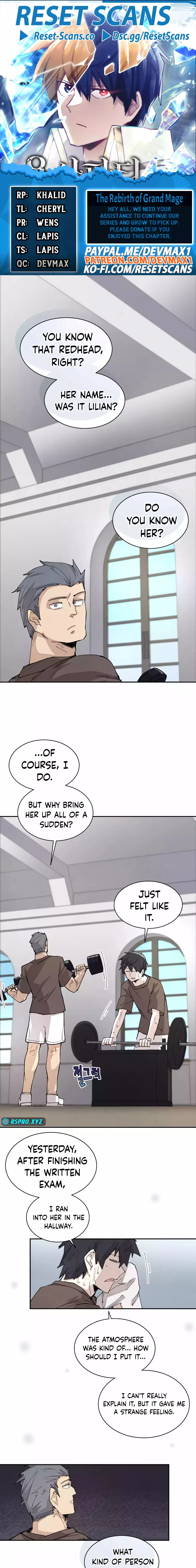 The Great Mage of the Hero's Party Reincarnates Chapter 49 - 1