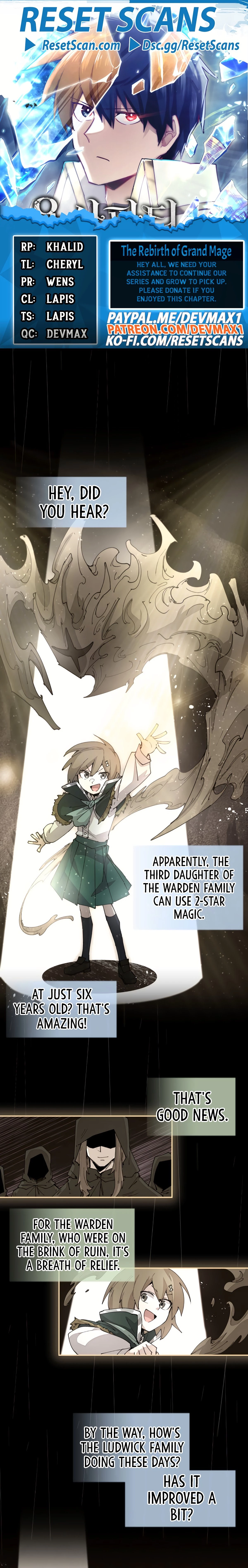 The Great Mage of the Hero's Party Reincarnates Chapter 47 - 1
