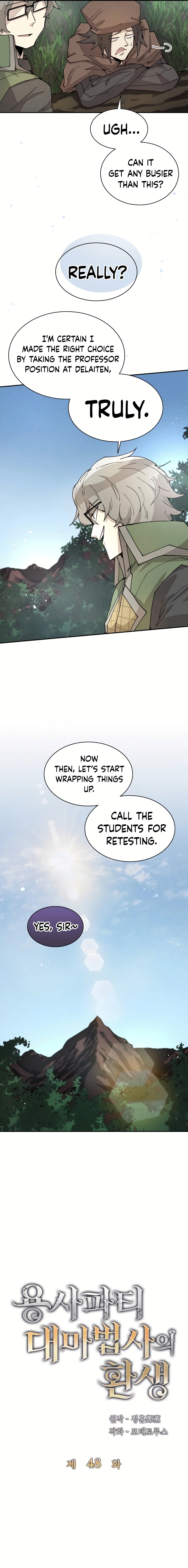 The Great Mage of the Hero's Party Reincarnates Chapter 48 - 5