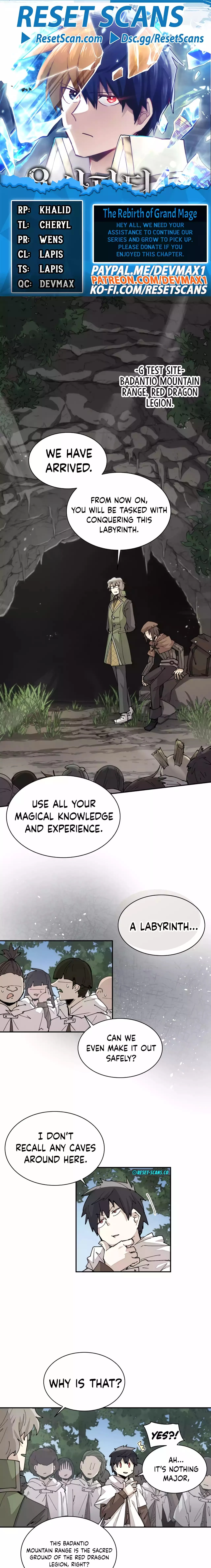 The Great Mage of the Hero's Party Reincarnates Chapter 43 - 1