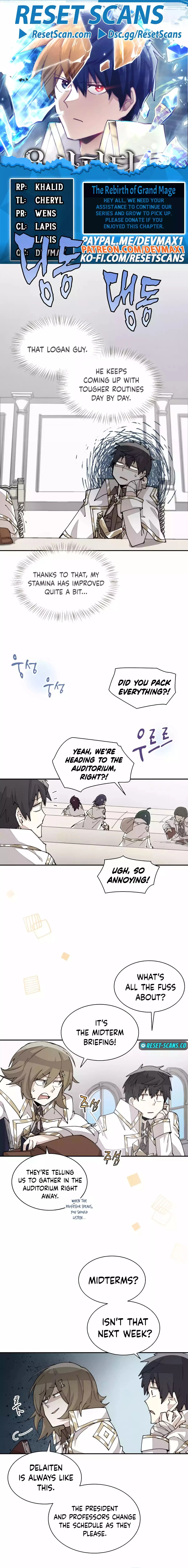 The Great Mage of the Hero's Party Reincarnates Chapter 42 - 1