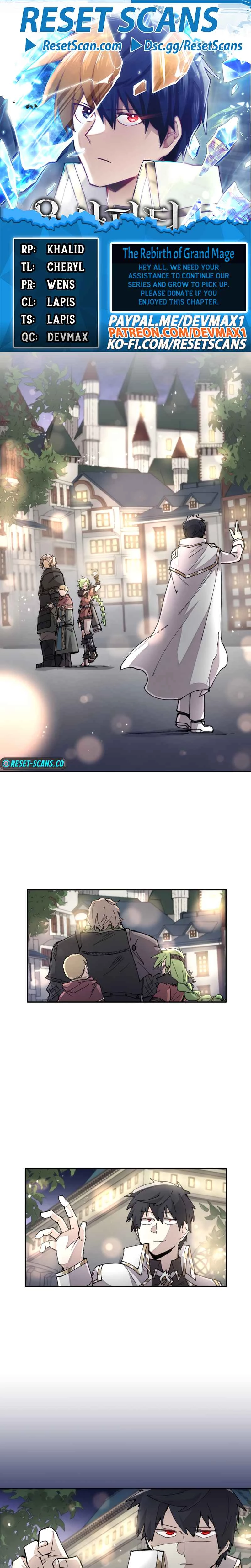 The Great Mage of the Hero's Party Reincarnates Chapter 36 - 1