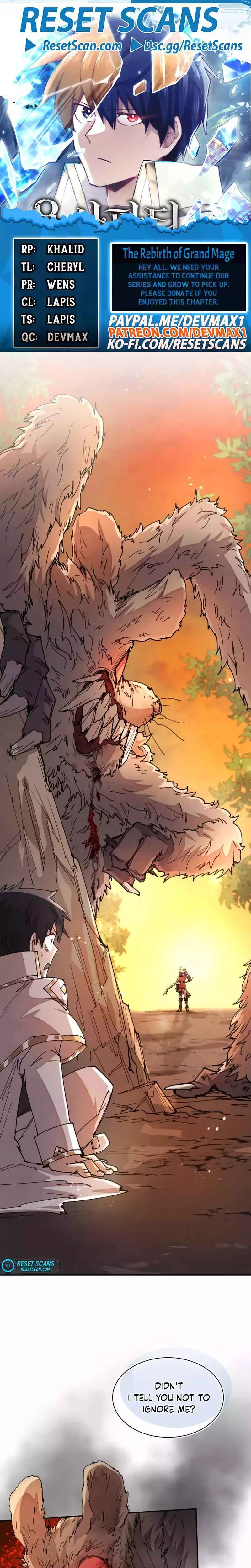The Great Mage of the Hero's Party Reincarnates Chapter 34 - 1