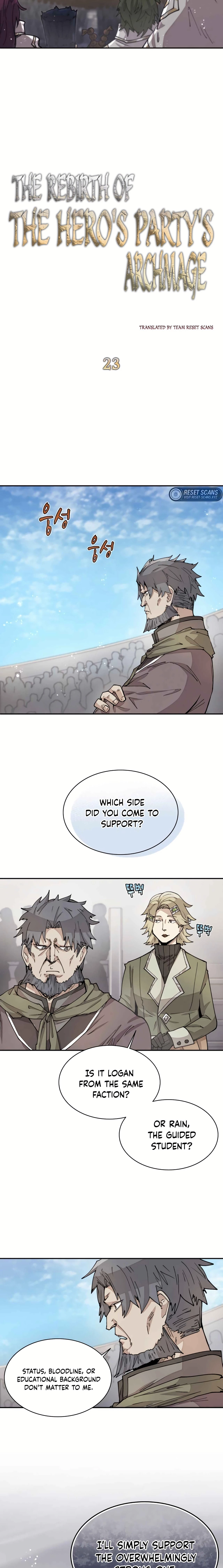 The Great Mage of the Hero's Party Reincarnates Chapter 23 - 2