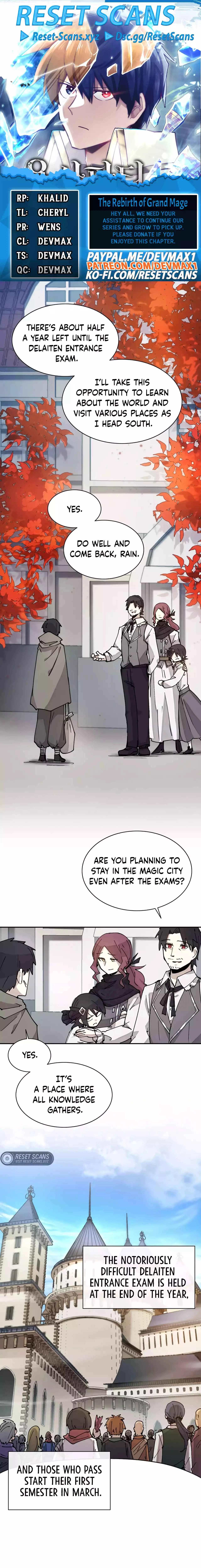 The Great Mage of the Hero's Party Reincarnates Chapter 7 - 1