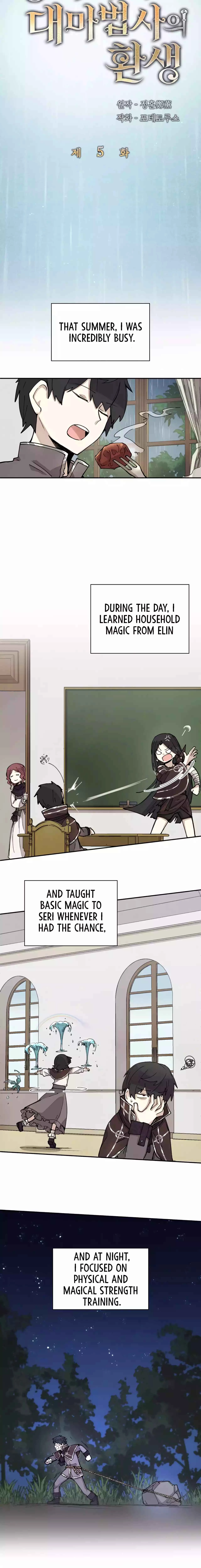 The Great Mage of the Hero's Party Reincarnates Chapter 5 - 6