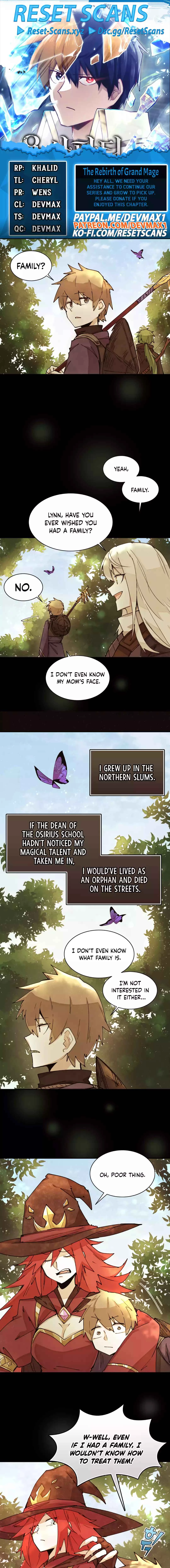 The Great Mage of the Hero's Party Reincarnates Chapter 2 - 1