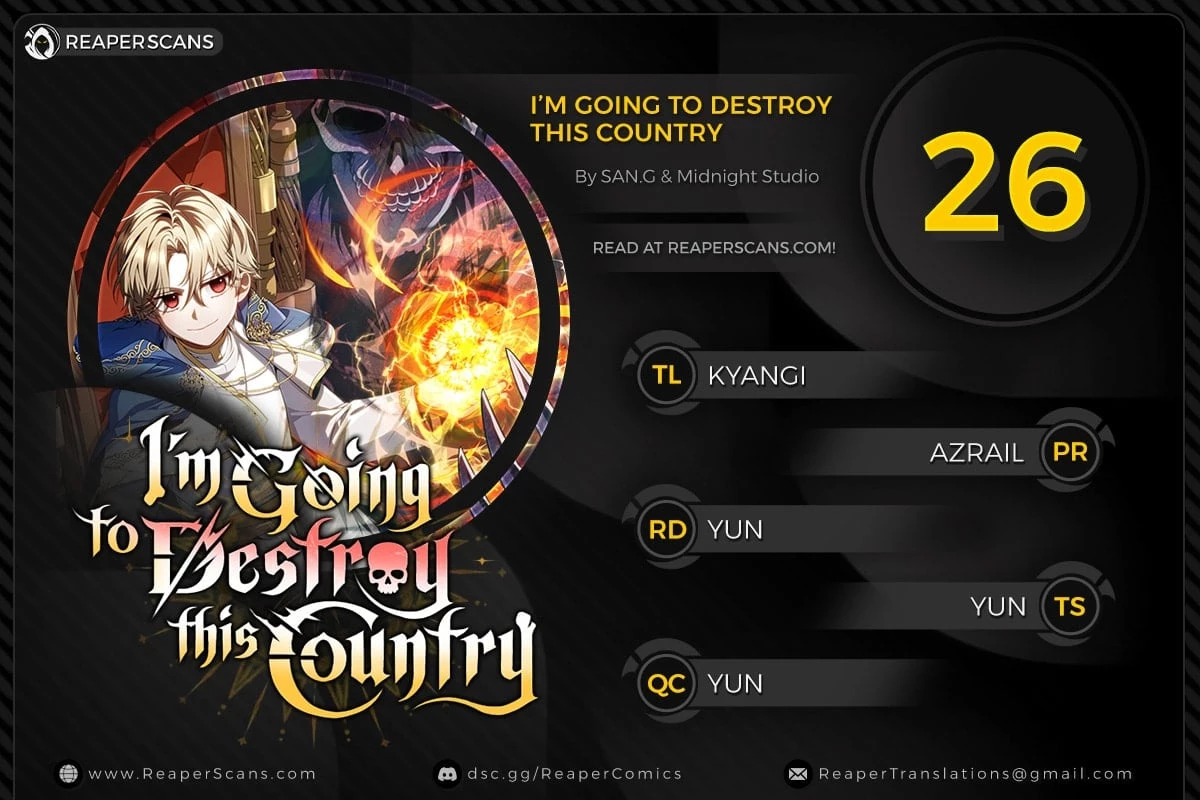 I'm Going to Wipe Out This Country Chapter 26 - 1