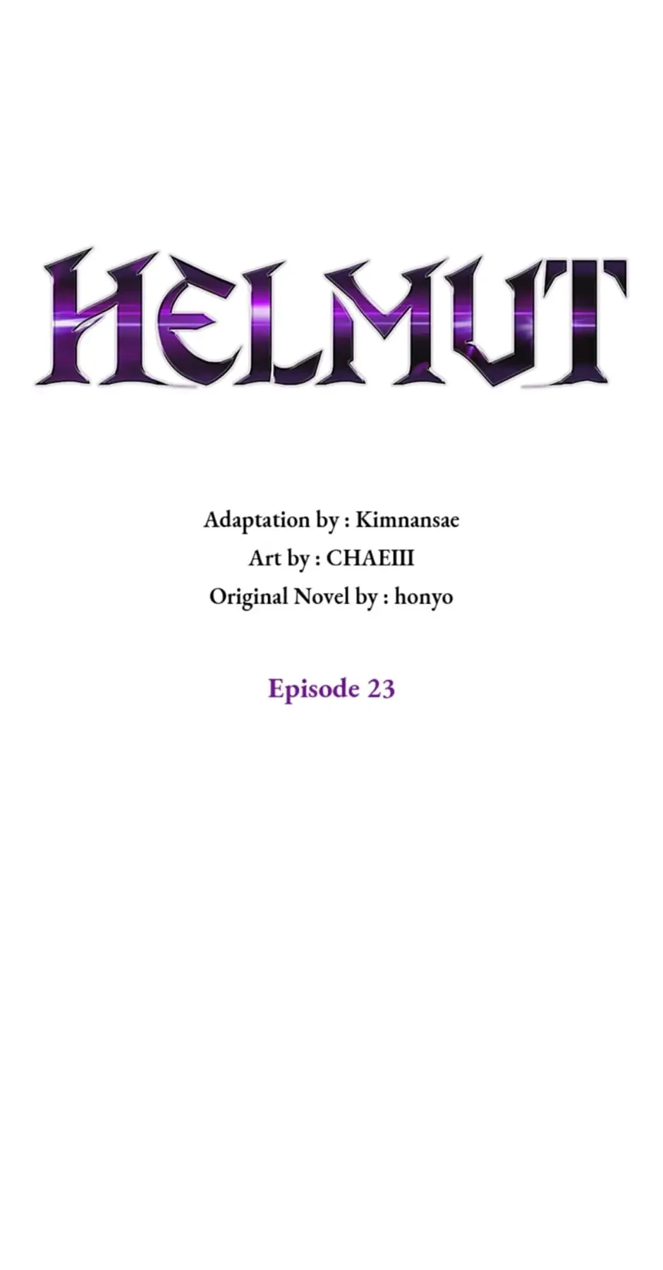 Helmut: The Forsaken Child Chapter 23 - 26