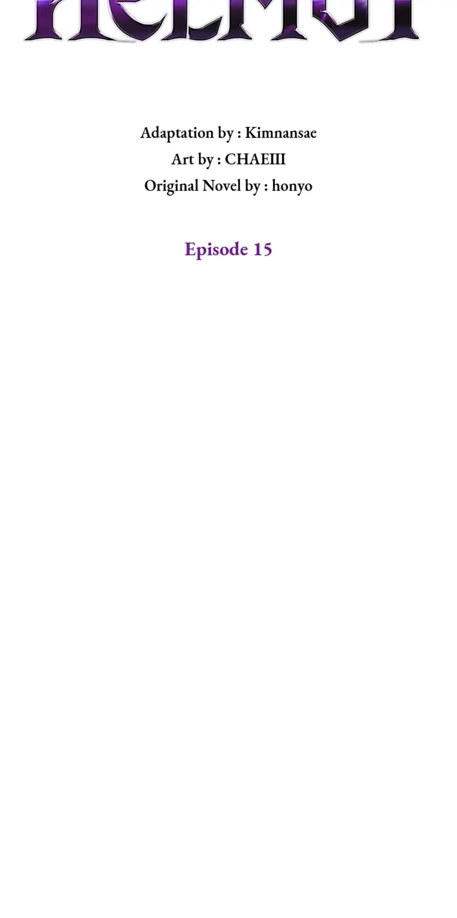Helmut: The Forsaken Child Chapter 15 - 18