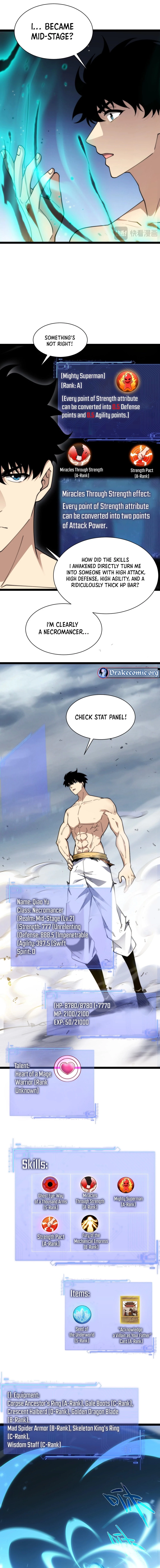 Maxed Strength Necromancer Chapter 91 - 10
