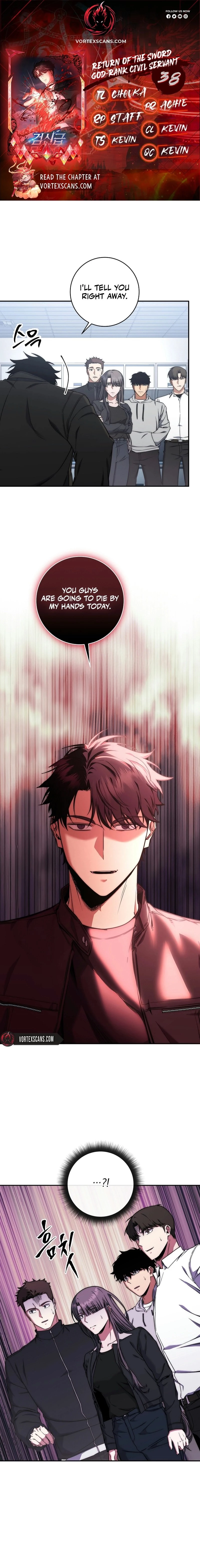 Return of the Sword God-Rank Civil Servant Chapter 38 - 1
