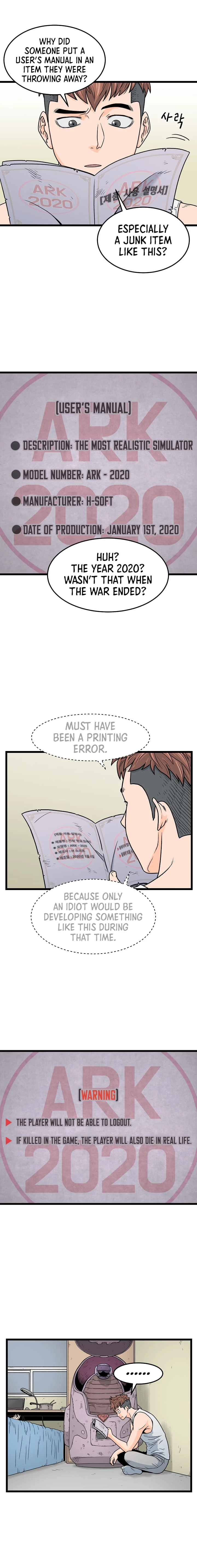 Log-in Murim Chapter 1 - 10