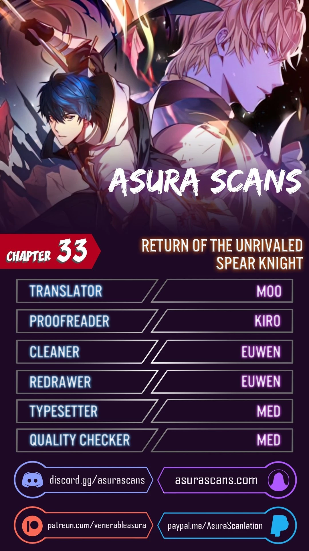 The Legendary Spearman Returns Chapter 33 - 1