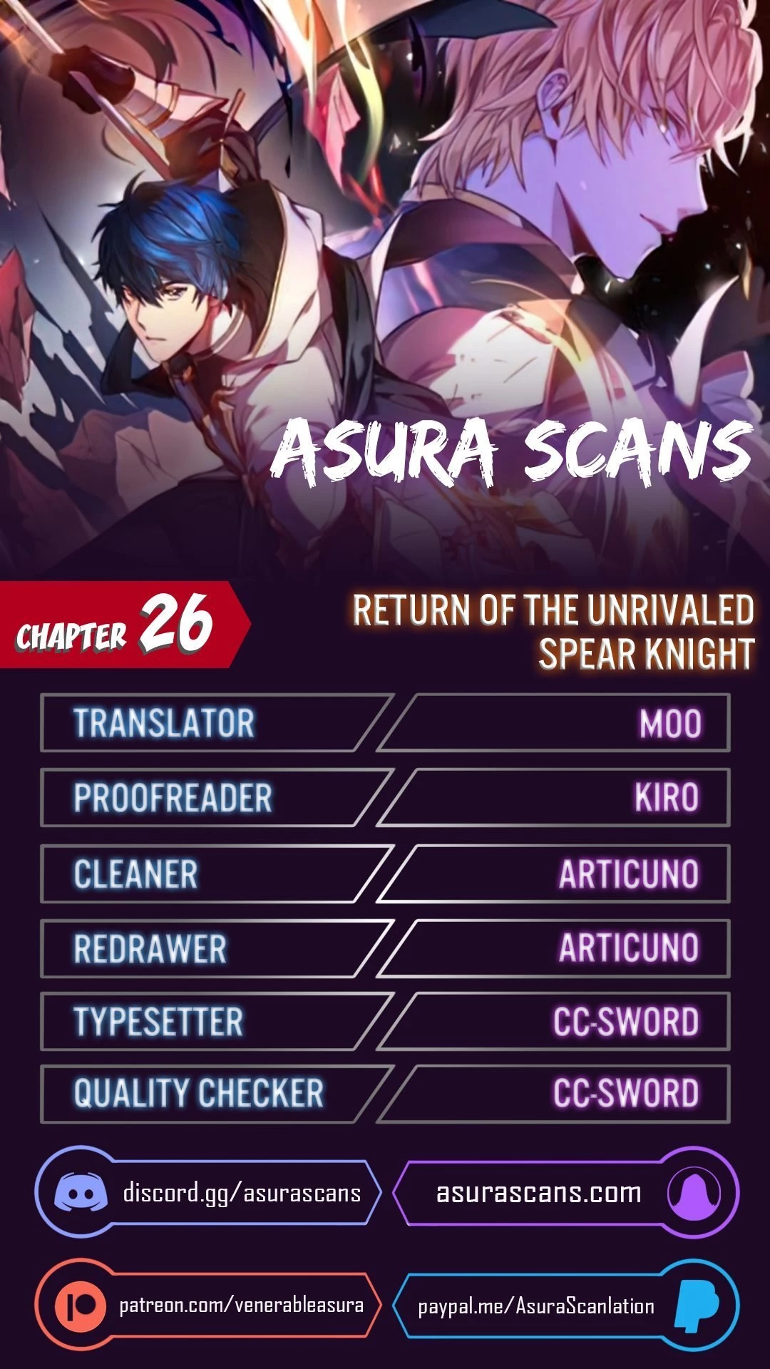 The Legendary Spearman Returns Chapter 26 - 1