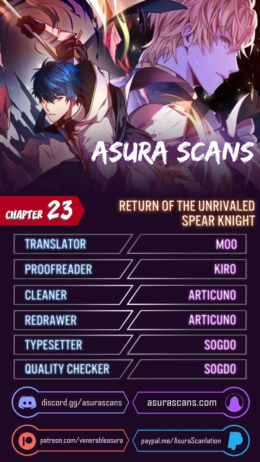 The Legendary Spearman Returns Chapter 23 - 1