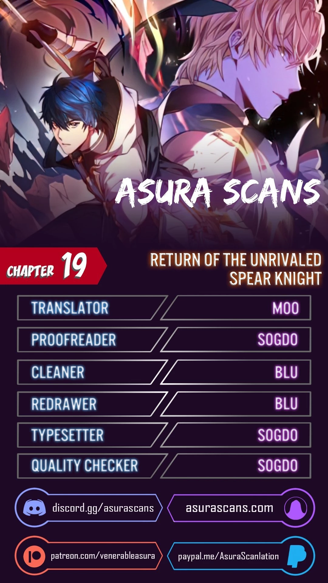 The Legendary Spearman Returns Chapter 19 - 1