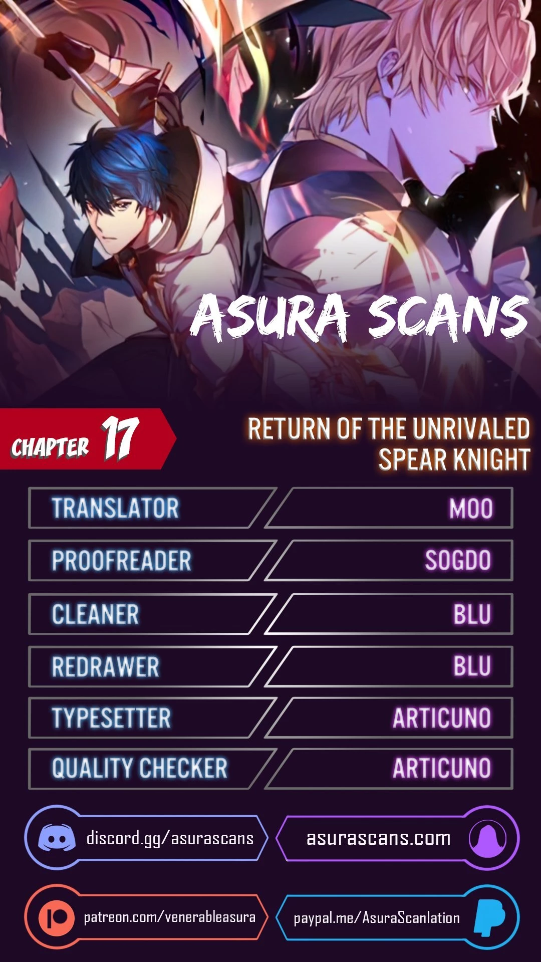 The Legendary Spearman Returns Chapter 17 - 1