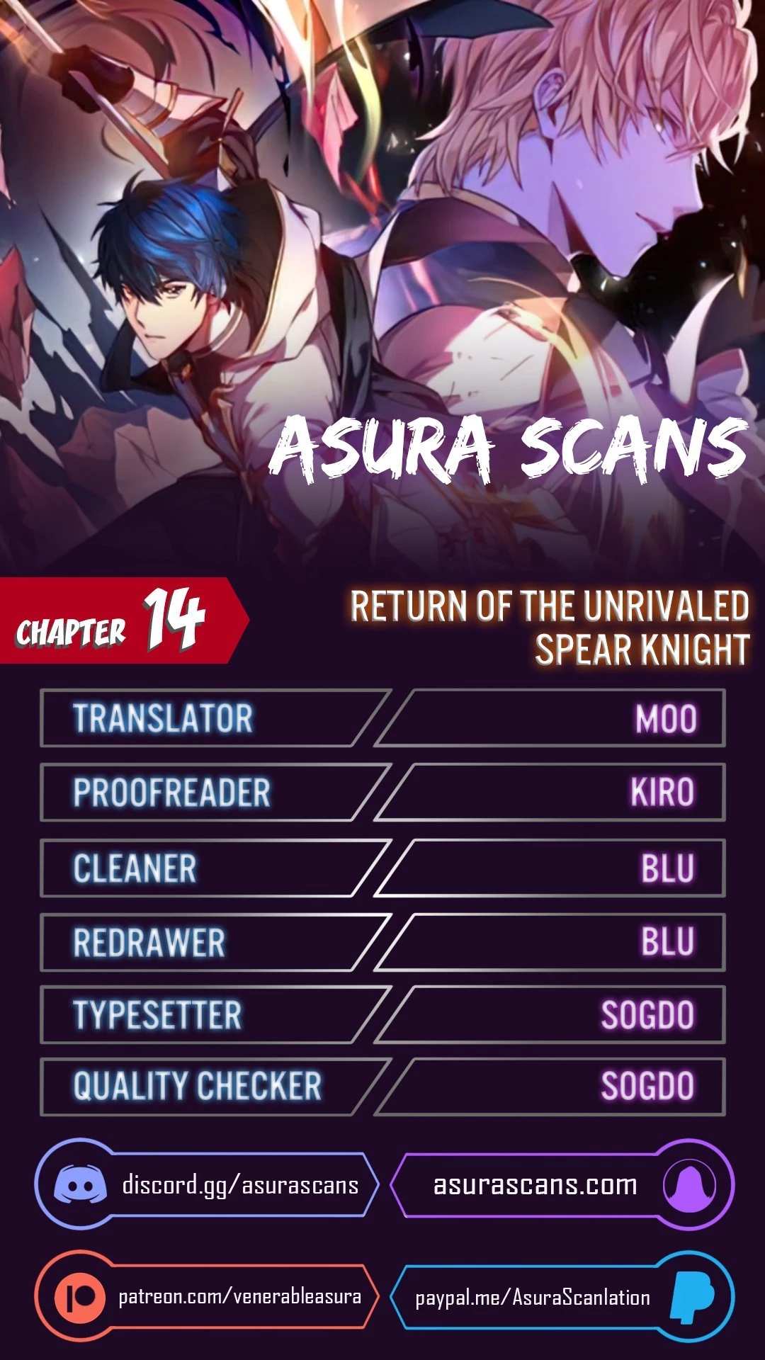 The Legendary Spearman Returns Chapter 14 - 1