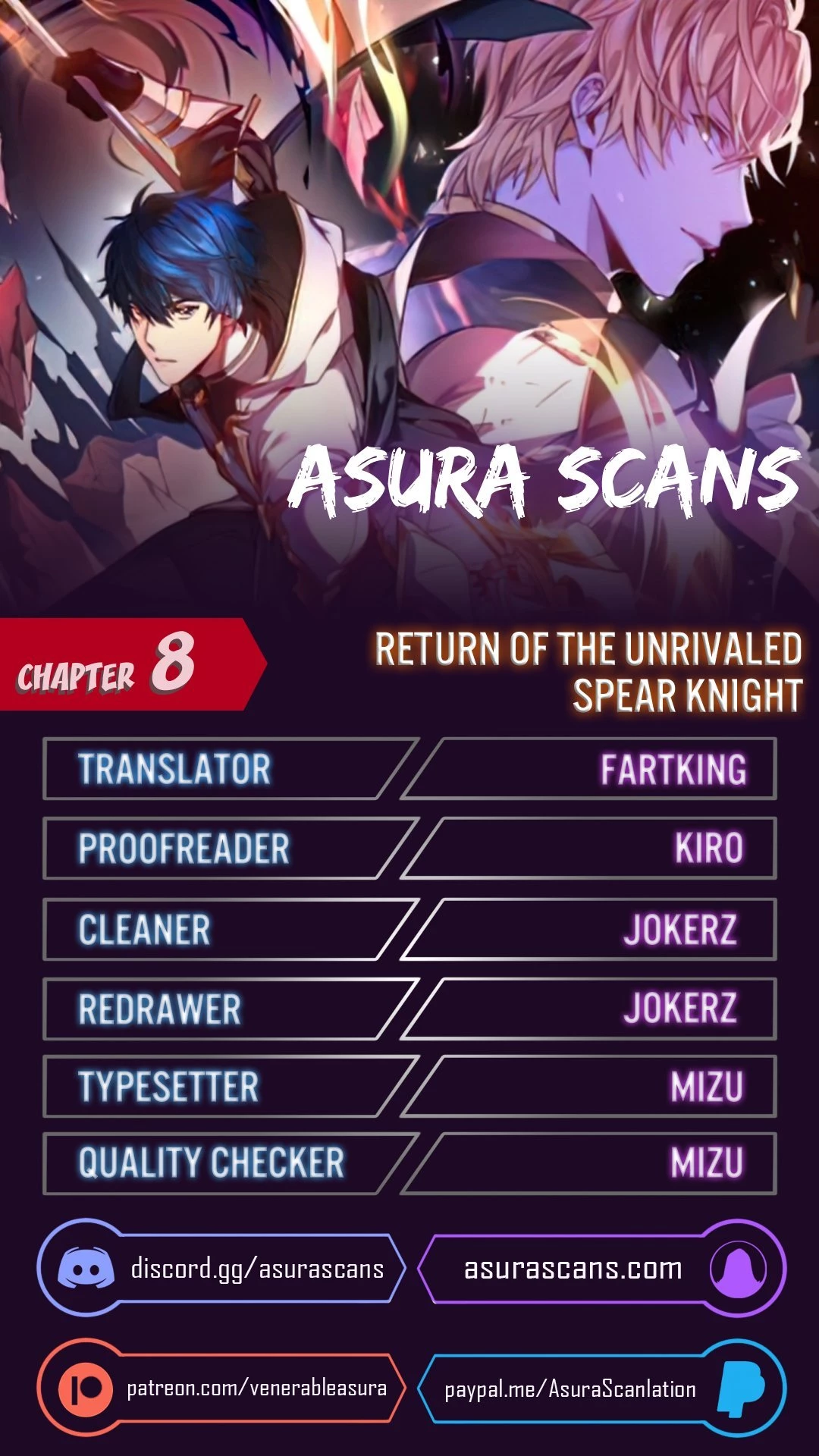 The Legendary Spearman Returns Chapter 8 - 1