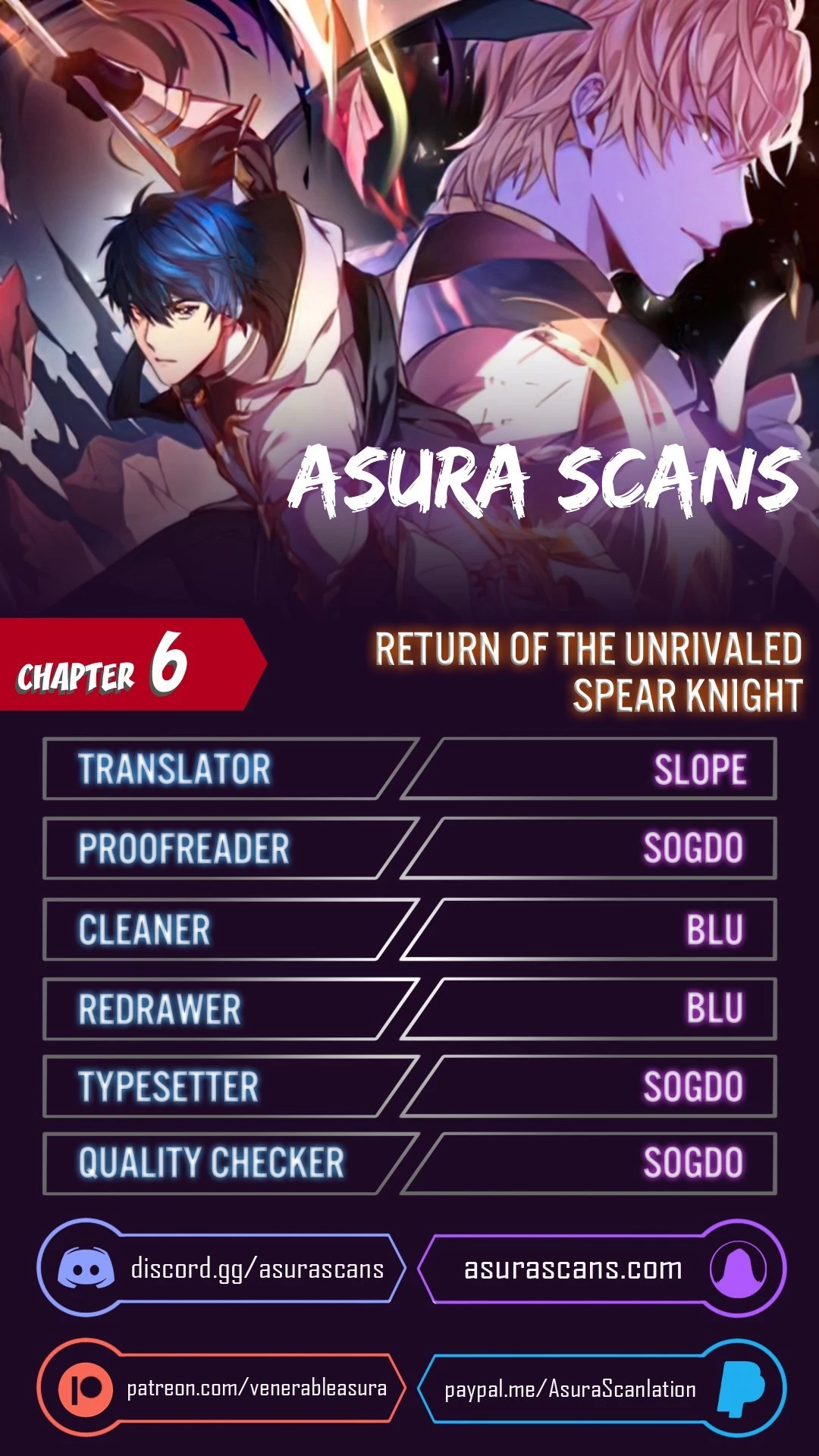 The Legendary Spearman Returns Chapter 6 - 1