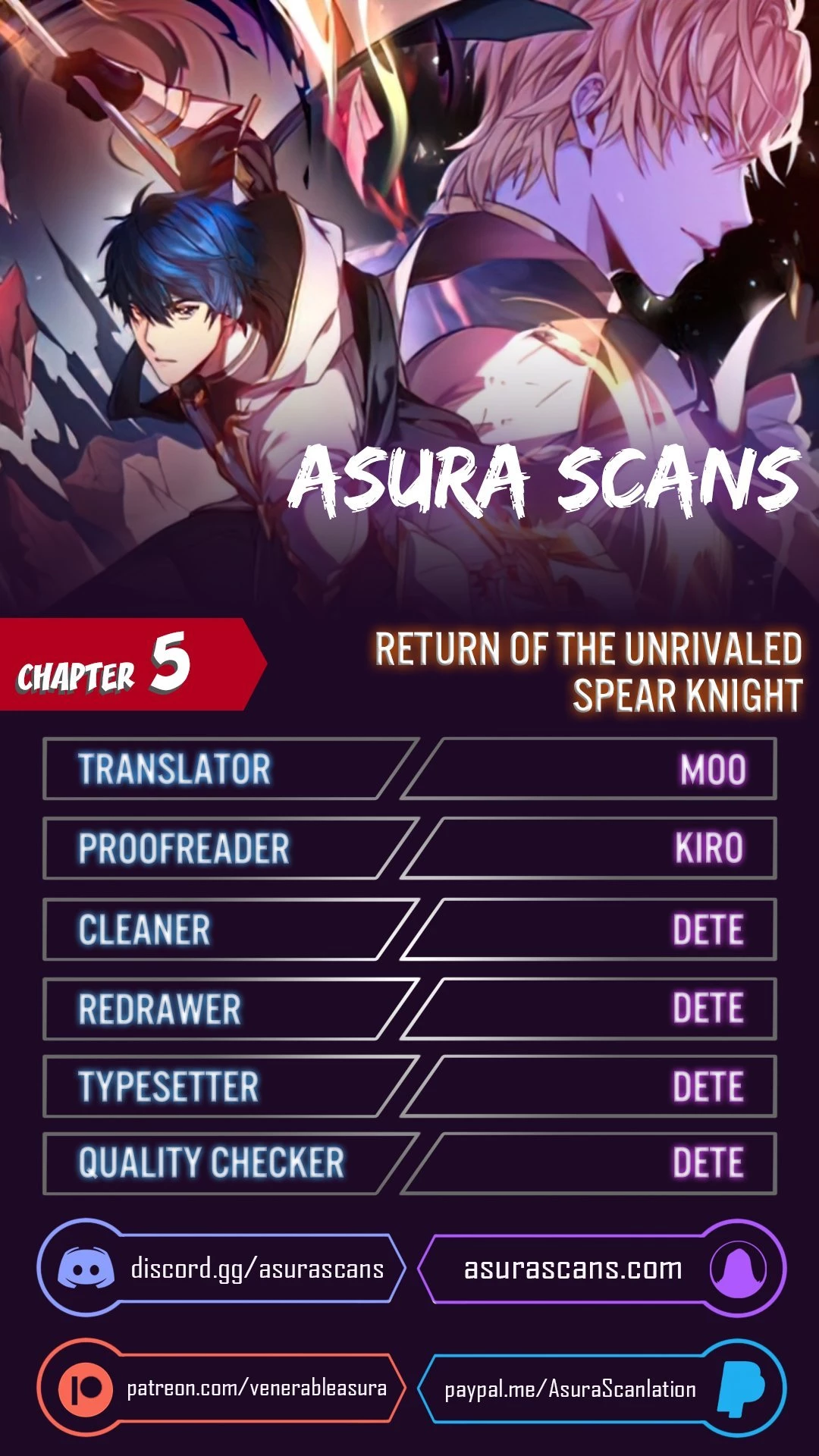 The Legendary Spearman Returns Chapter 5 - 1