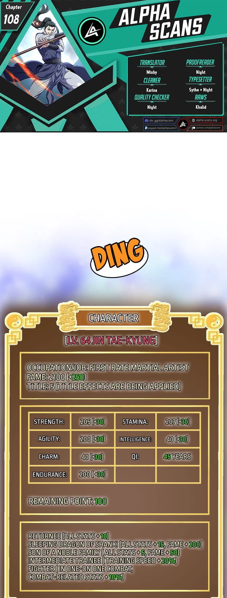 Log-in Murim Chapter 108 - 1