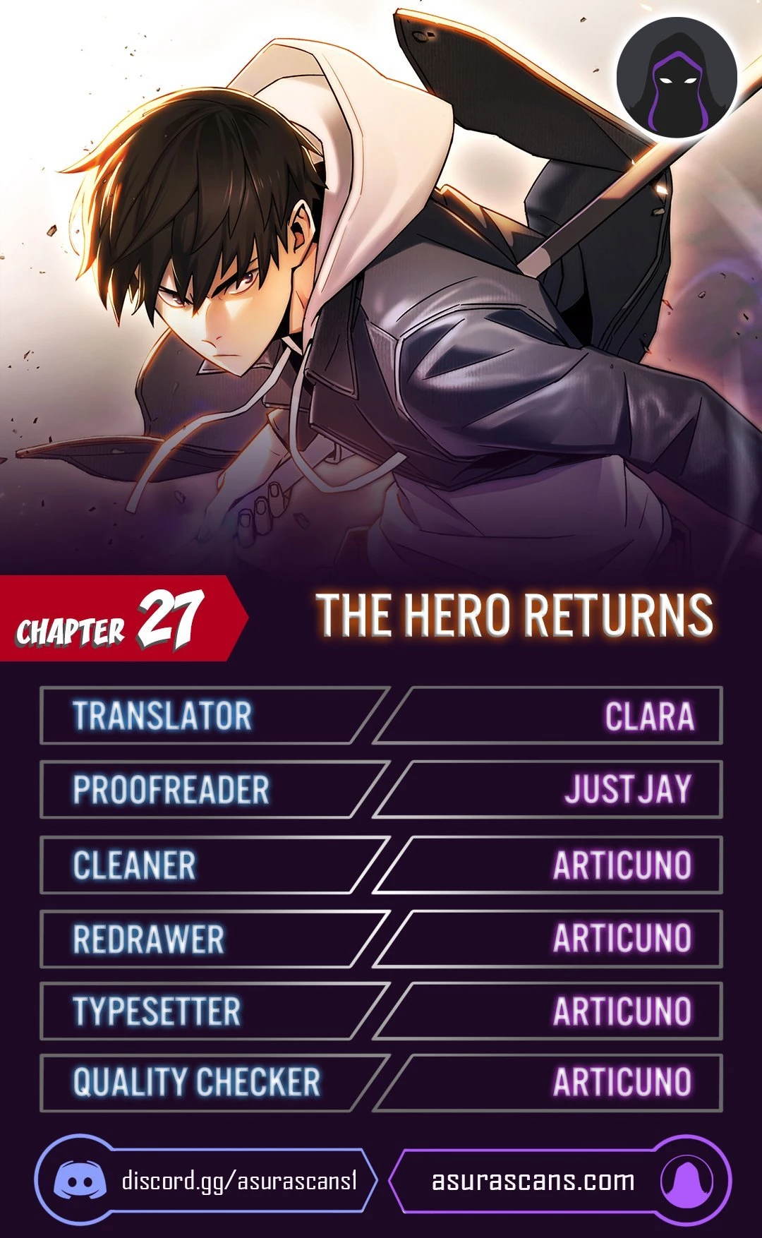The Hero Returns Chapter 27 - 1
