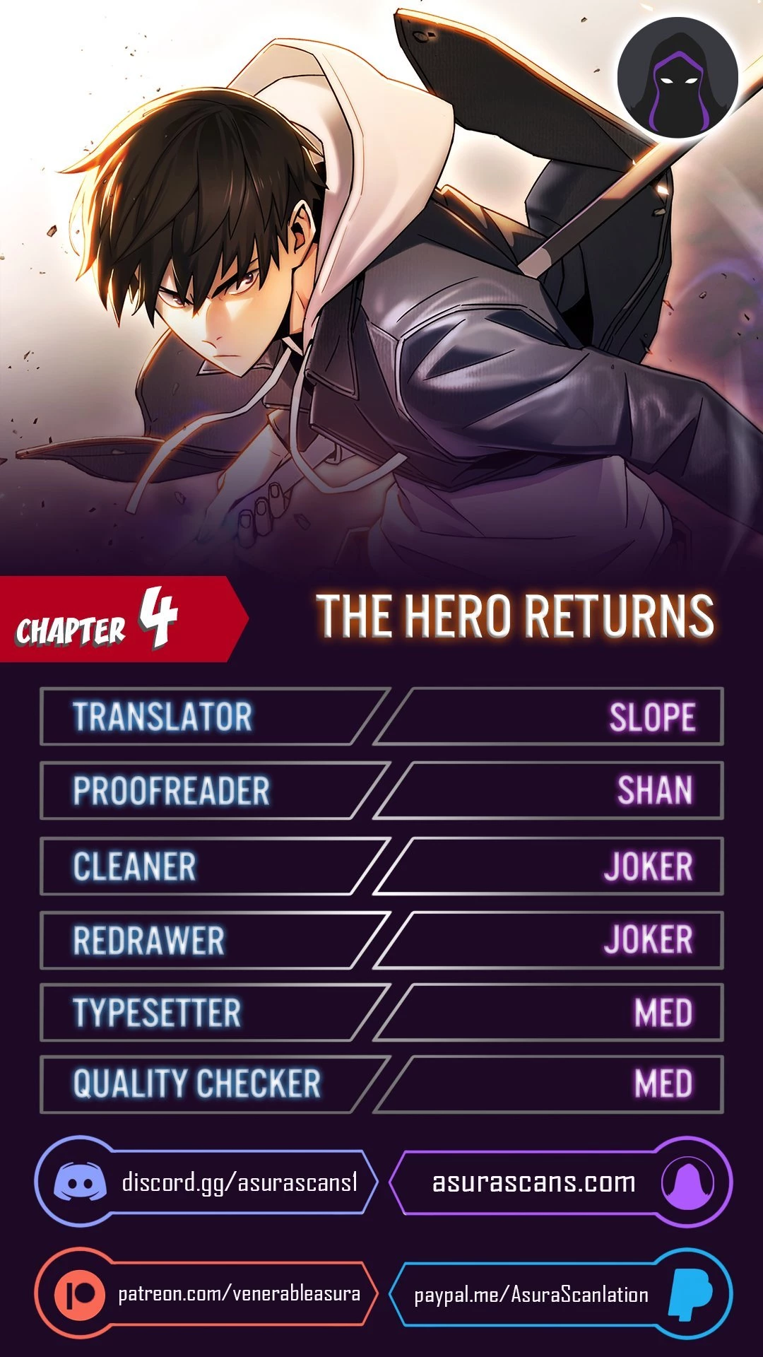The Hero Returns Chapter 4 - 1