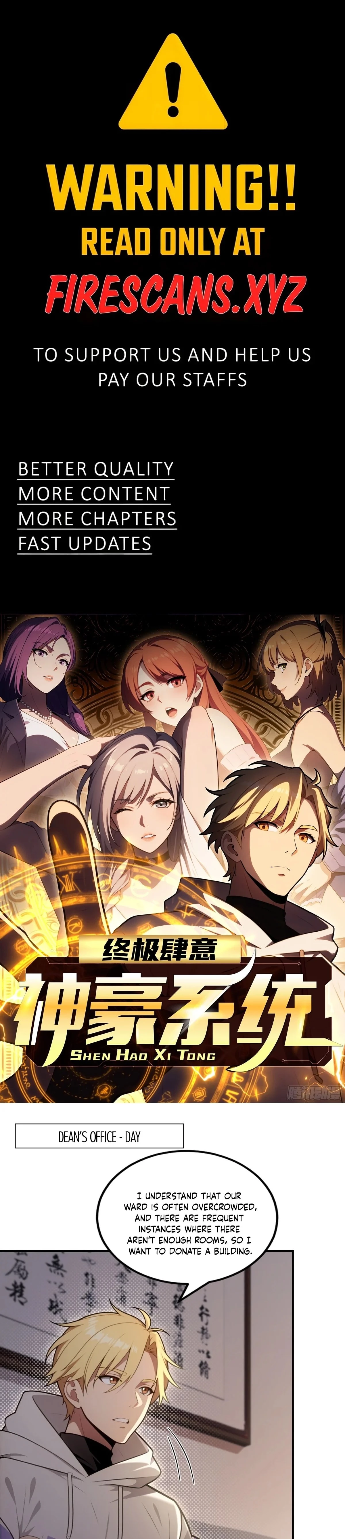 Reckless Riches: The Divine System Chapter 19 - 1