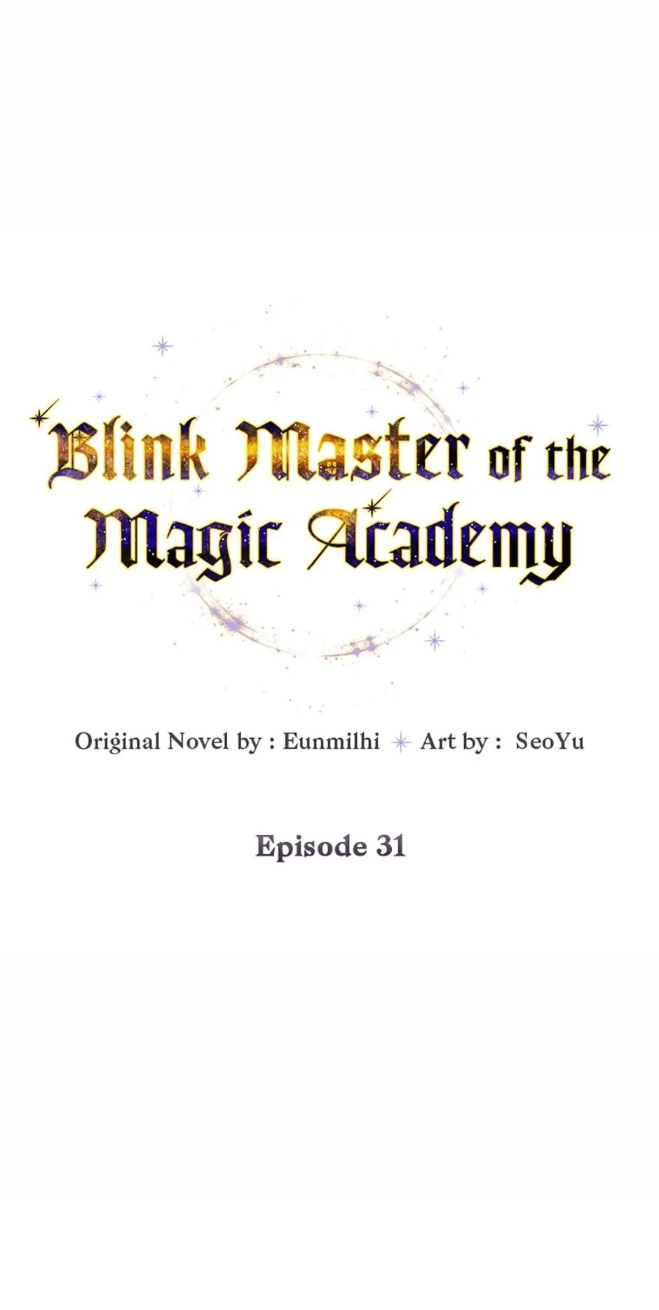 Blink Master of the Magic Academy Chapter 31 - 1