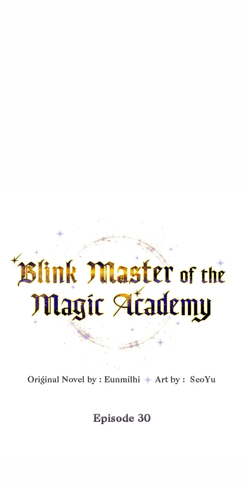 Blink Master of the Magic Academy Chapter 30 - 20