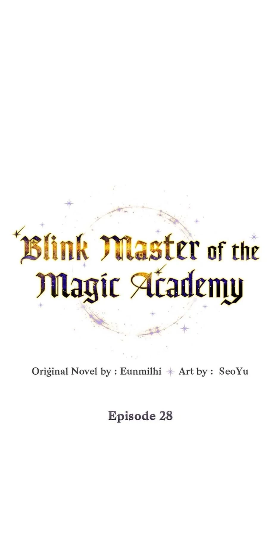 Blink Master of the Magic Academy Chapter 28 - 1