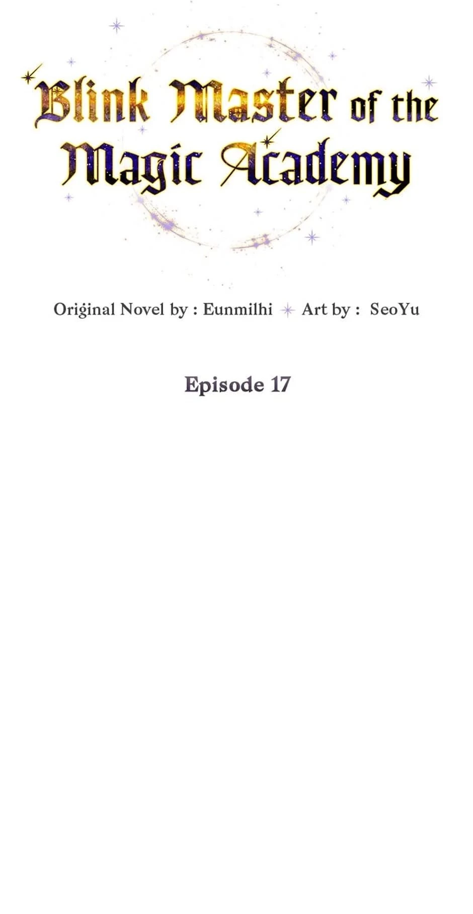 Blink Master of the Magic Academy Chapter 17 - 18