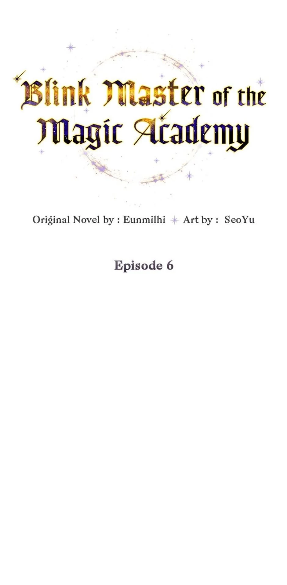 Blink Master of the Magic Academy Chapter 6 - 9