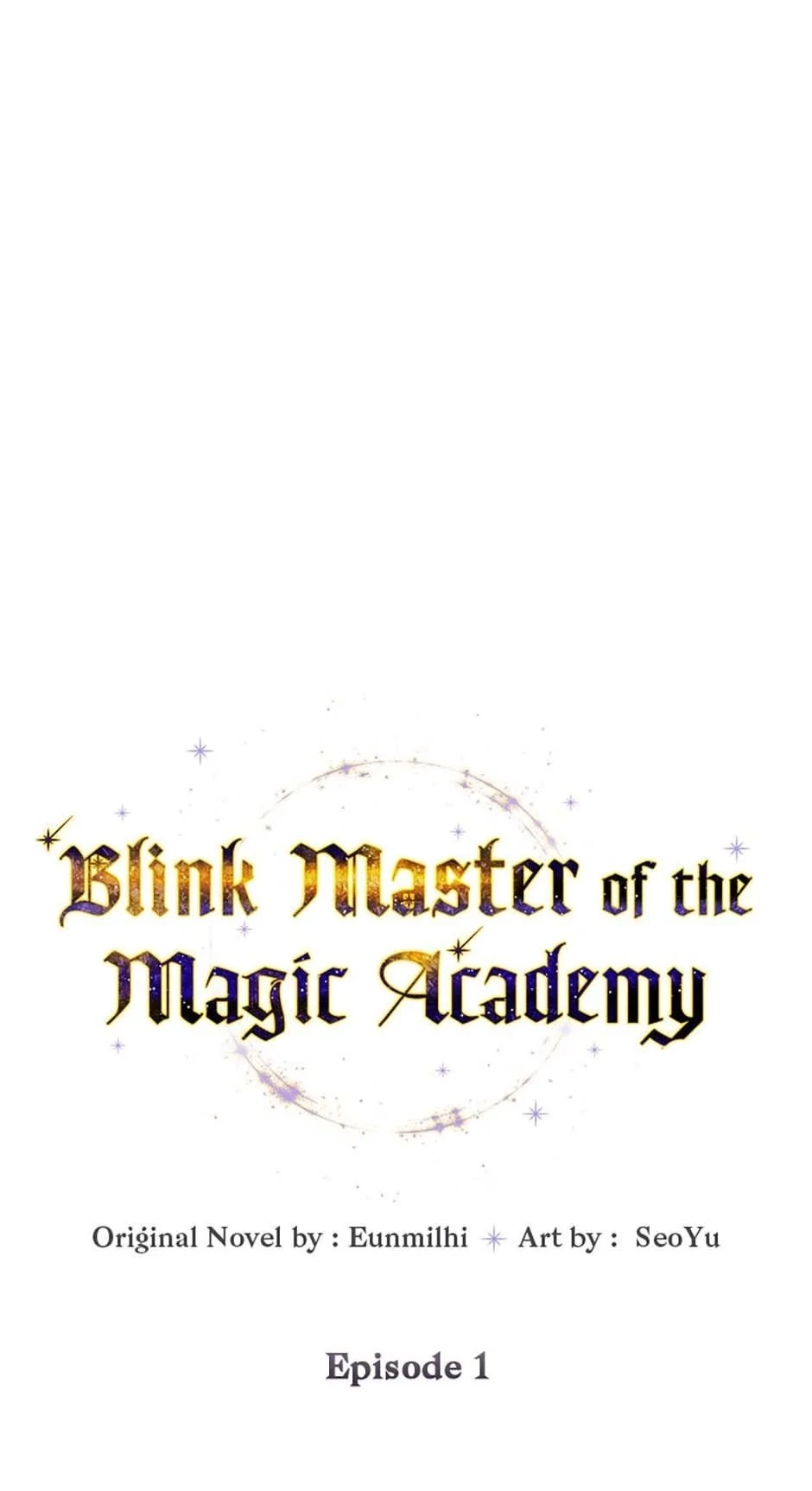 Blink Master of the Magic Academy Chapter 1 - 11