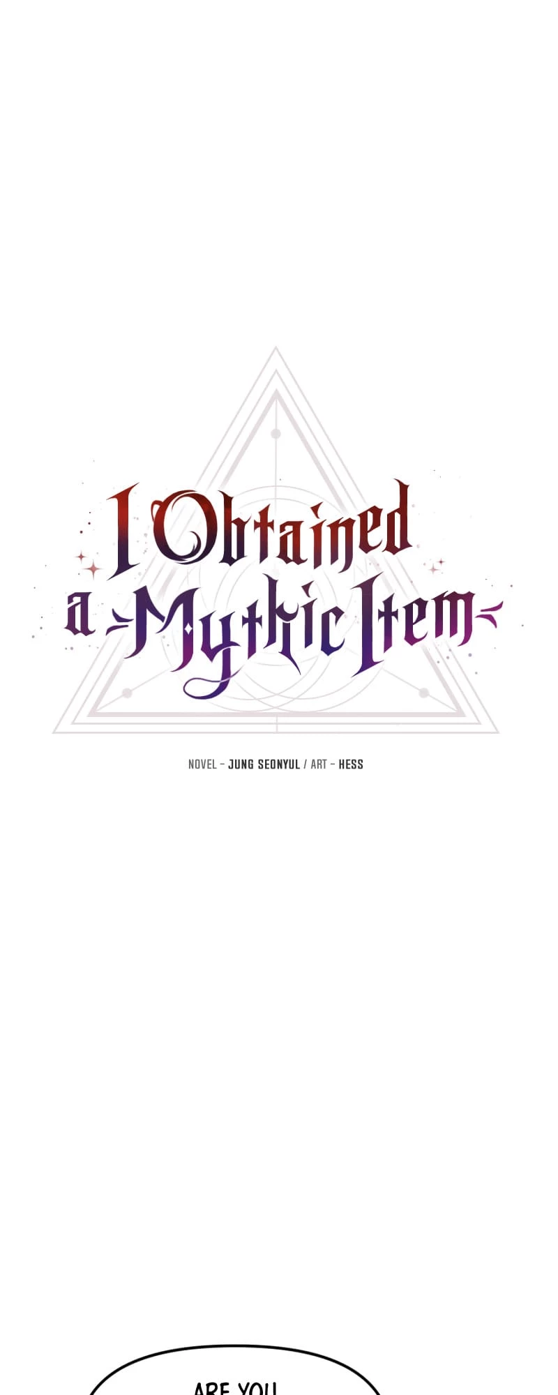 Mythic Item Obtained Chapter 26 - 12