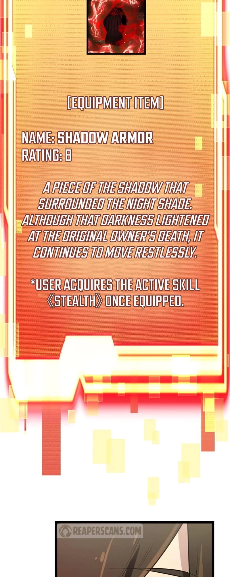 Mythic Item Obtained Chapter 21 - 30