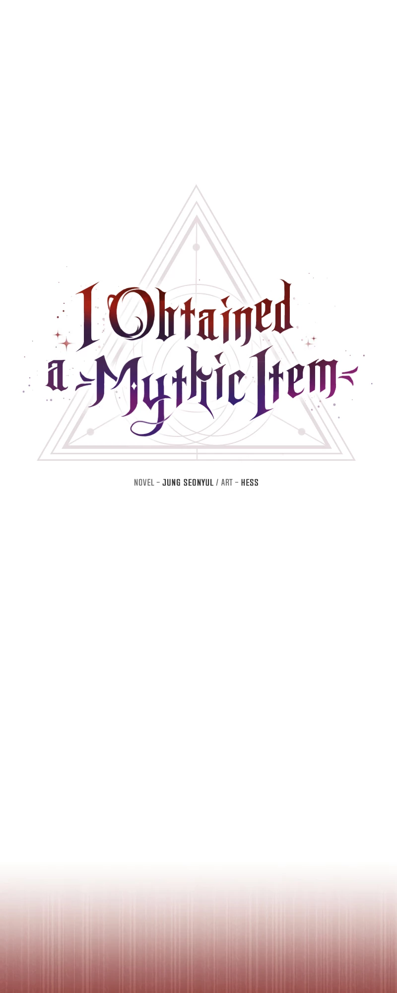 Mythic Item Obtained Chapter 6 - 2