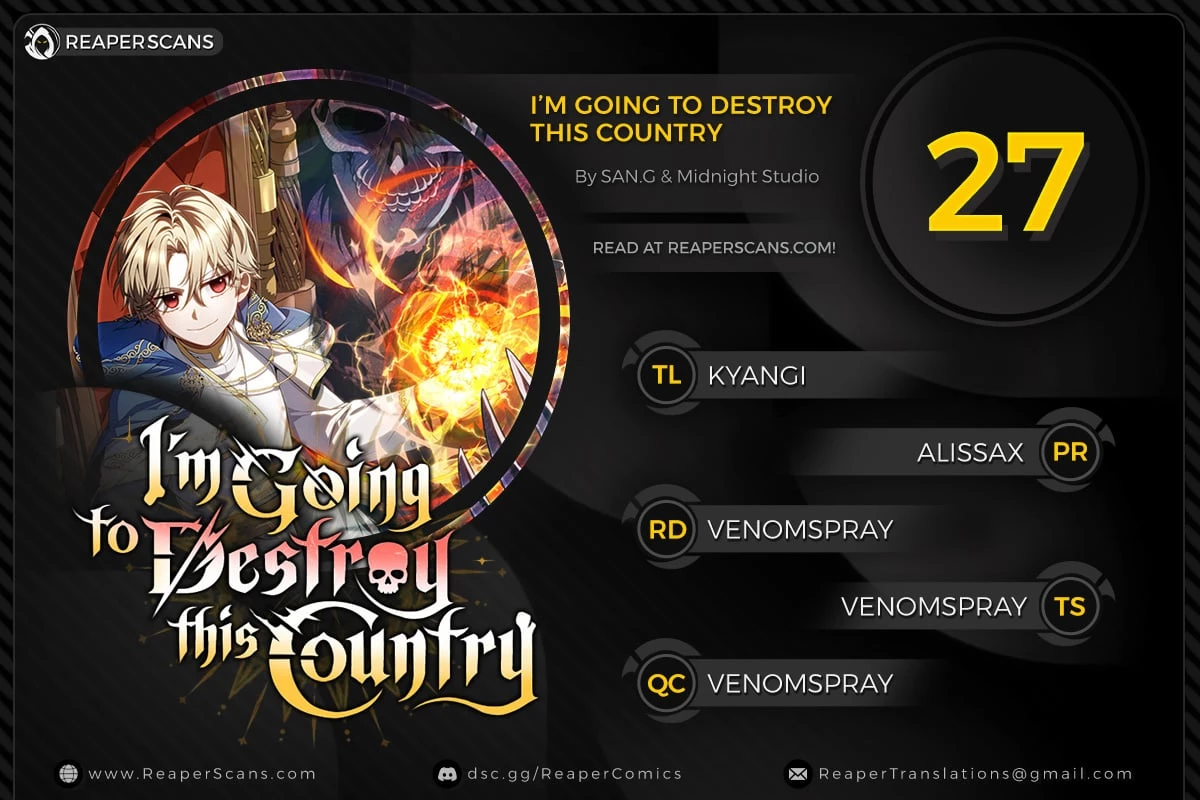 I'm Going to Wipe Out This Country Chapter 27 - 1