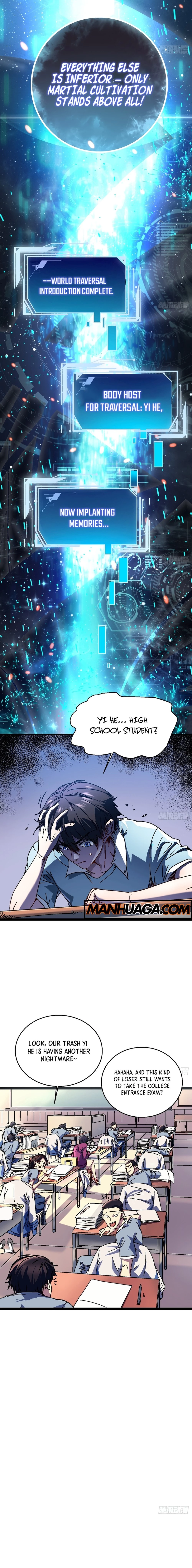 Martial Evolution: Start by Awakening the King of Monsters Chapter 1 - 4