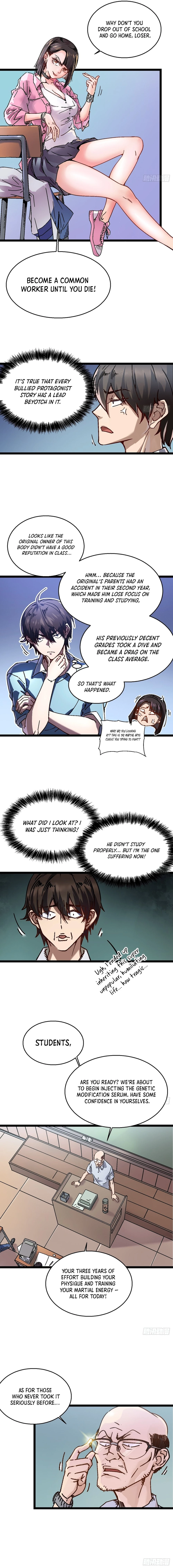 Martial Evolution: Start by Awakening the King of Monsters Chapter 1 - 5