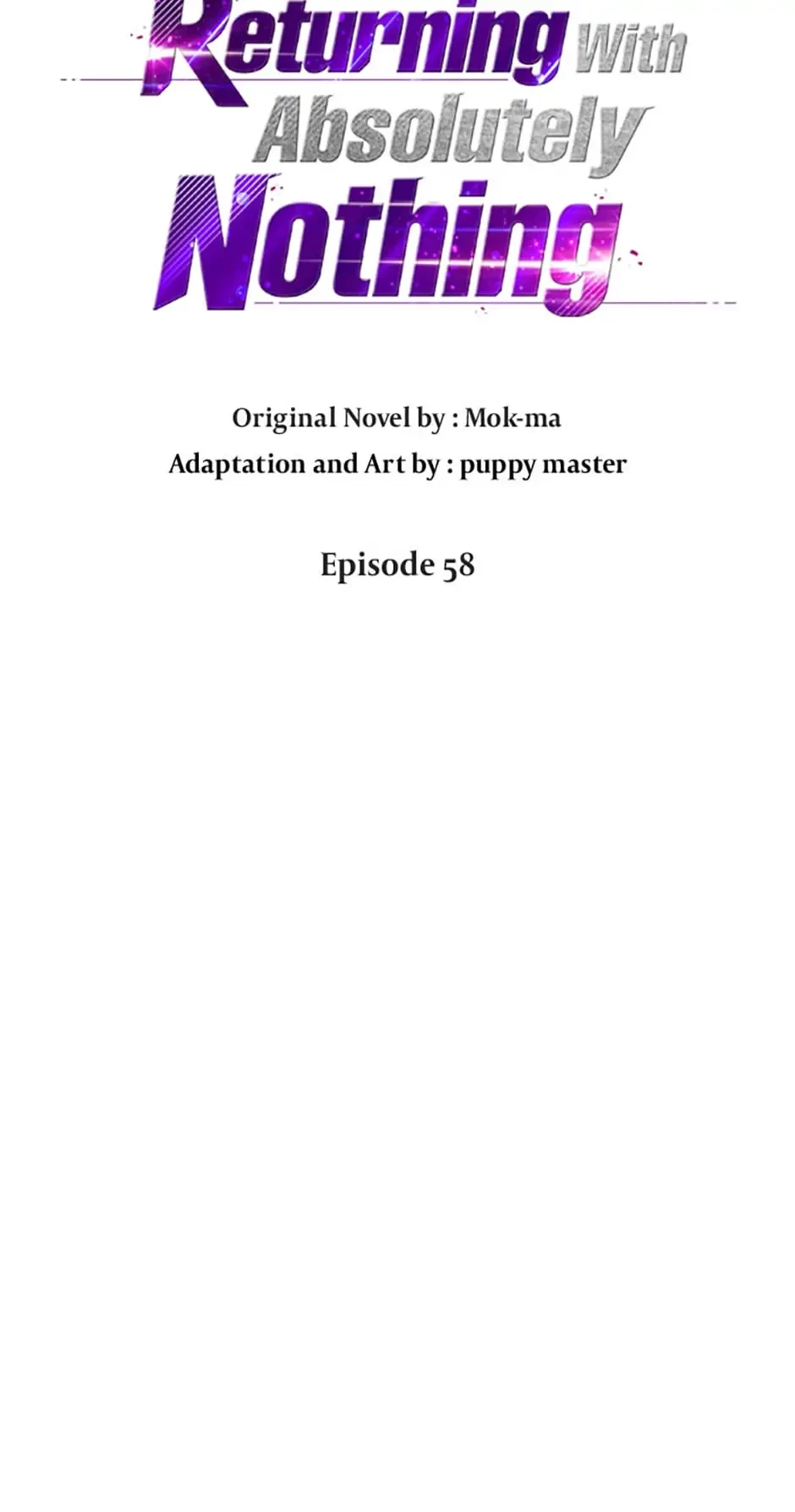 Returning With Absolutely Nothing Chapter 58 - 14