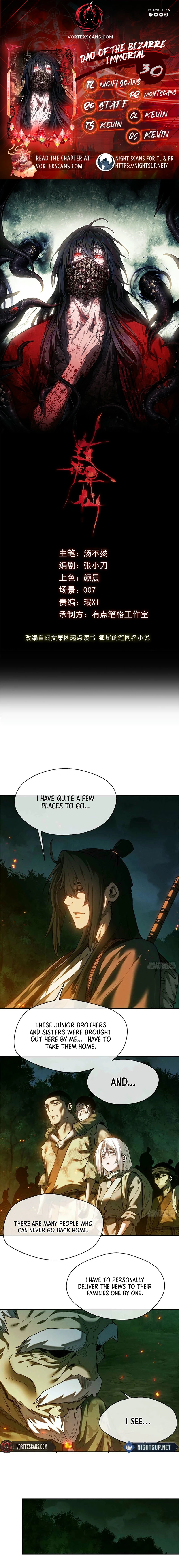 Abnormal Immortal Record of Spooky Daoist Chapter 30 - 1