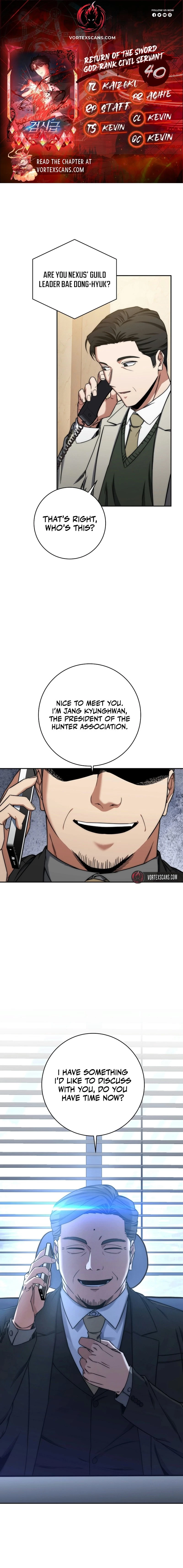 Return of the Sword God-Rank Civil Servant Chapter 40 - 1