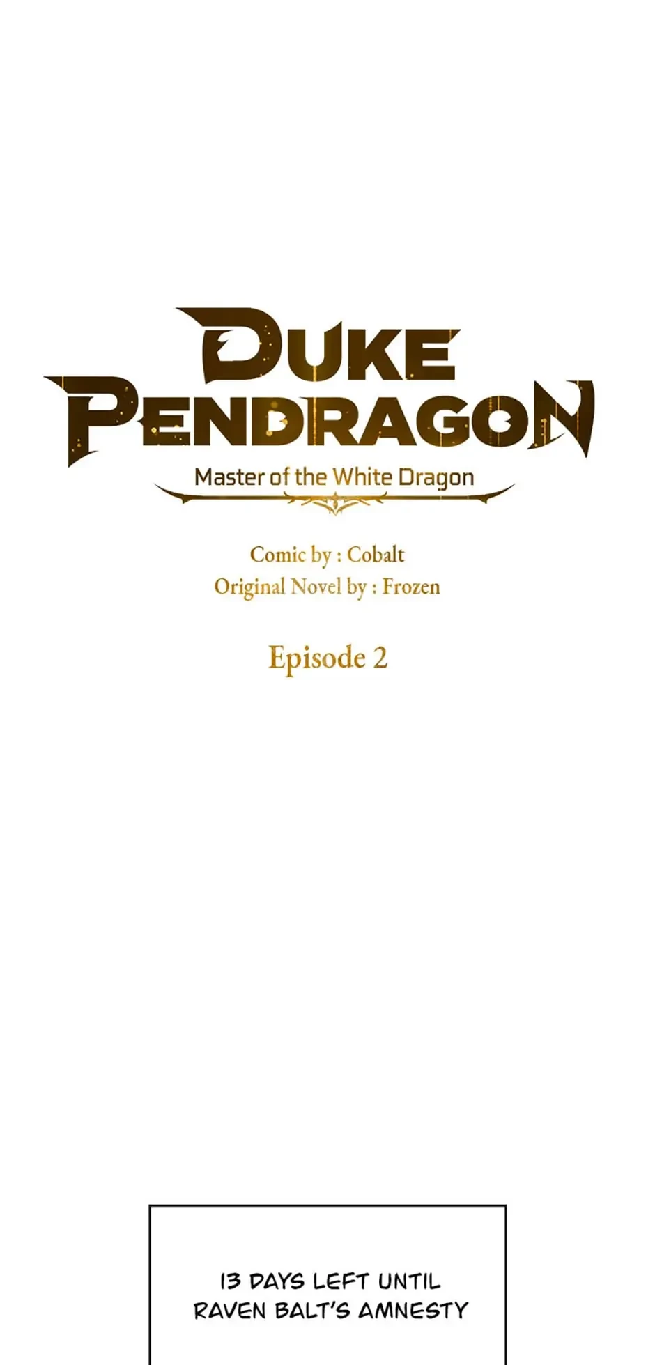 Duke Pendragon: Master of the White Dragon Chapter 2 - 8